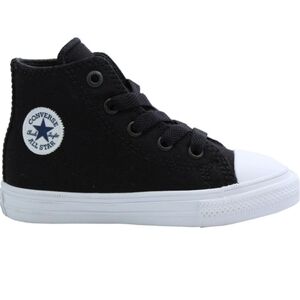 Converse Kids Baby Black and White High-Top Sneakers